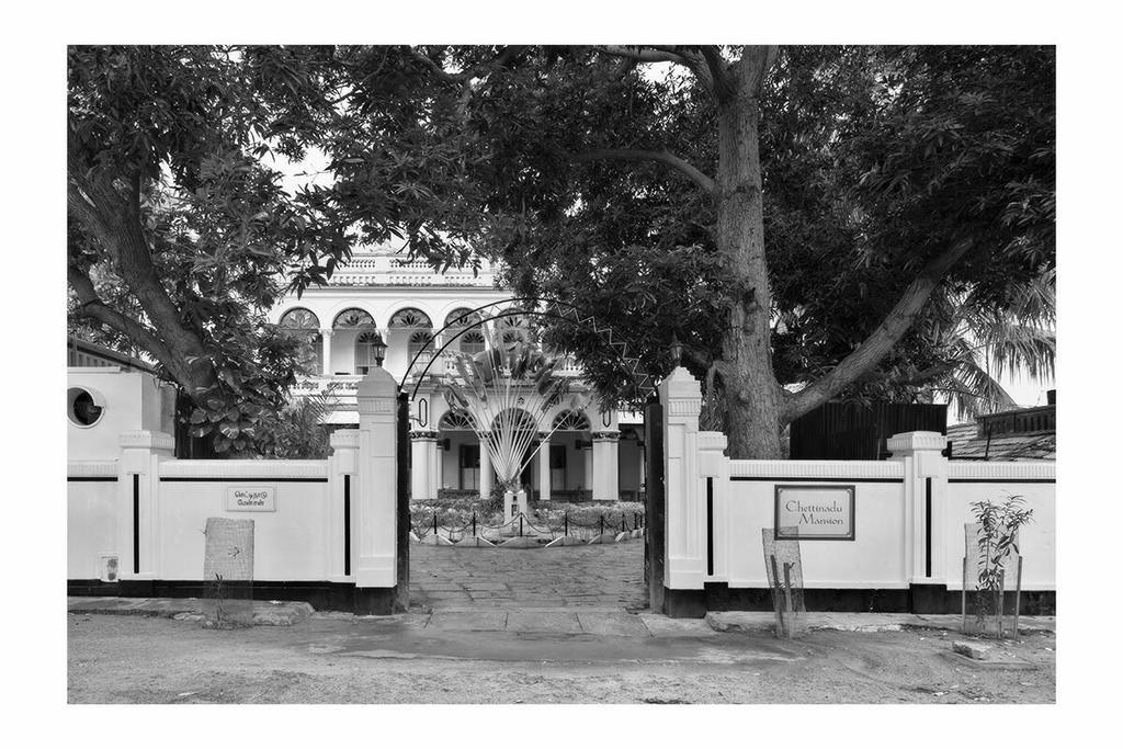 Chettinadu Mansion - An Authentic Heritage Palace Kanadukattan Exterior photo